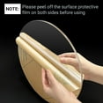 thumbnail image 4 of 2 Pieces 1/8" Round Plexiglass Sheet, 9 Inch Diameter Clear Acrylic Circle, Cake Disk, Table Top, Backdrop, 4 of 5