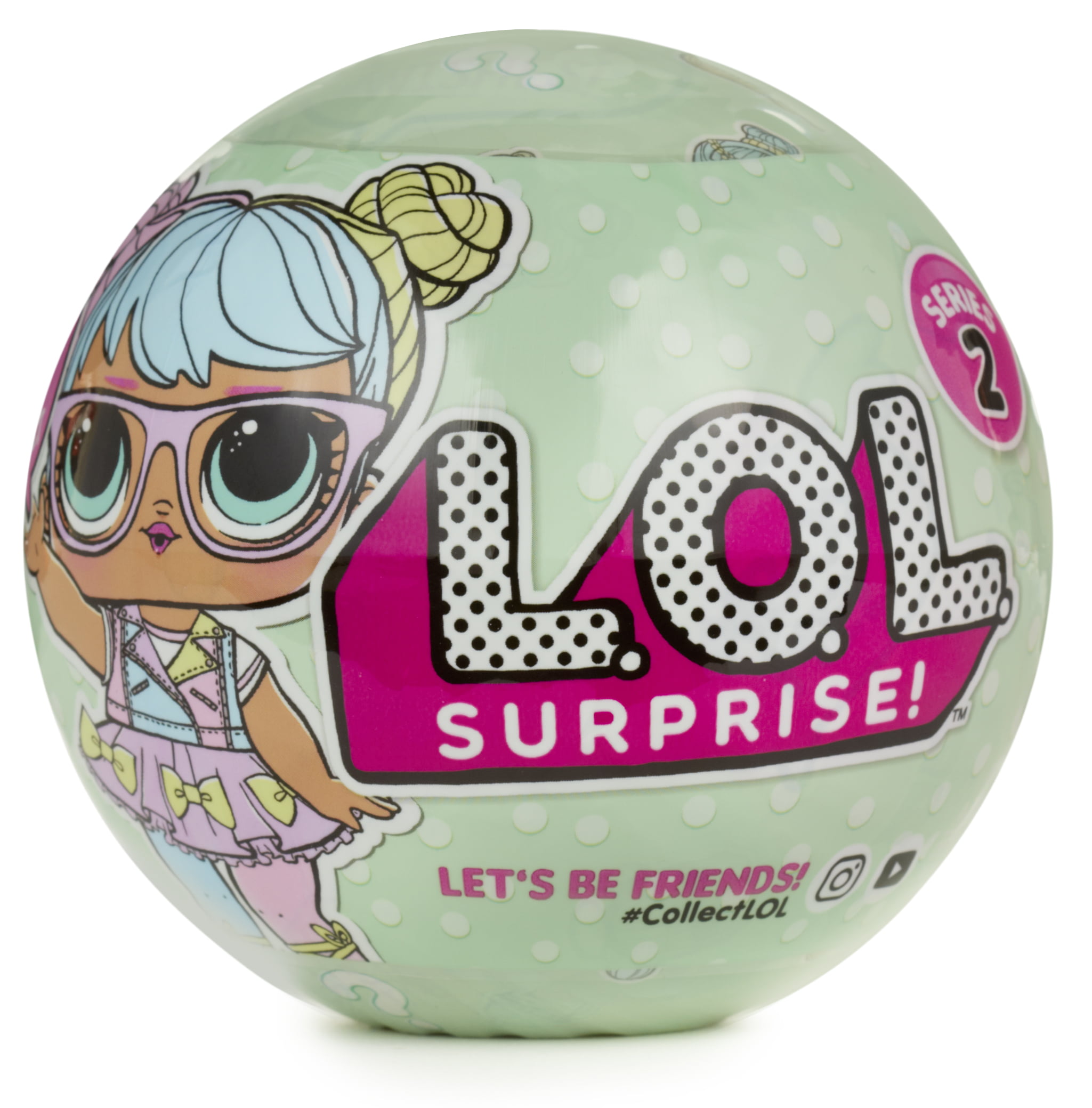 New LOL Surprise Doll Series Let's Be Friends New Series 3 L.O.L 2 Lot Of 2! 