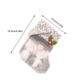 thumbnail image 4 of Sombrero De Punto, Calcetines De Muñeco De Gnomo Sin Rostro, Bolsa De Regalo De Dulces De Navidad, Colgante De Árbol De Navidad, Decoración Del Hogar De Año Nuevo Inevent HA042036-03, 4 of 6