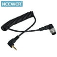 thumbnail image 2 of Neewer 2.5mm-N1 Off Camera Remote Shutter Release Connecting Cord Cable for Nikon D800 D700 D300 D300S D4 D3S D3X D3 D200 N90S, 2 of 2