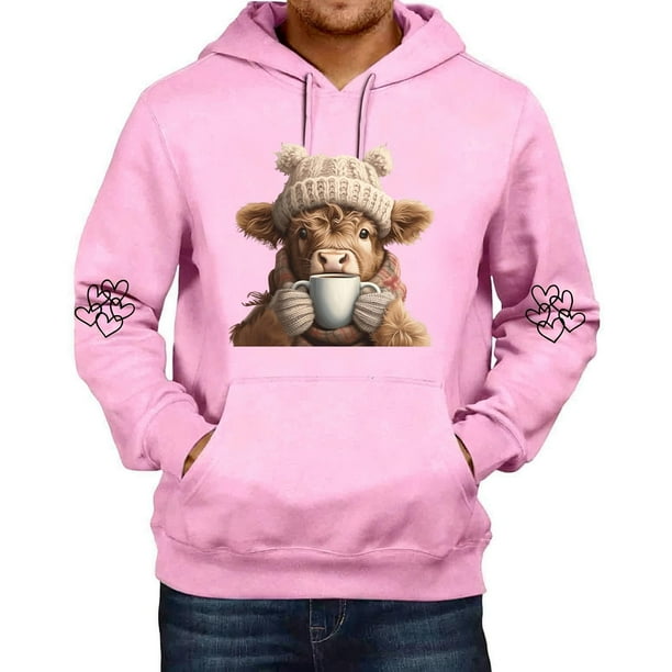 WILLBEST Sudaderas para Hombre, Sudadera Informal con Capucha, Jersey De Manga Larga, Suave, Cómoda, Ligera, Ropa De Calle, Moda, Ajuste Atlético Mediana