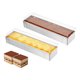 thumbnail image 1 of Uxcell 2Pcs Sartén para Tiramisu, 15.9 x 3.9" Antiadherente con Tapa de Acrílico y Marco Removible, 1 of 7