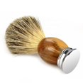 thumbnail image 2 of Brocha de Afeitar XianweiShao Pelo de Tejón Marrón, 2 of 5