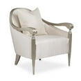 thumbnail image 4 of Michael Amini London Place Accent Chair - Porcelain/Platinum, 4 of 14
