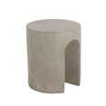 thumbnail image 6 of Outdoor Dining Table Outdoor MGO Round with U-Shape Side Table, Light Grey,Patio Table, 6 of 10
