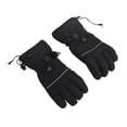 thumbnail image 4 of Guantes Térmicos eléctricos de nailon impermeables con pantalla táctil, Guantes Térmicos con batería para esquiar y montar al aire libre en invierno, 1 par, 4 of 10