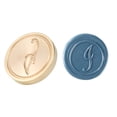 thumbnail image 4 of WDOplteas Sello Cera Sello Alfabeto Romano Lacre Cabezas Latón 30mm para Boda (I), 4 of 9