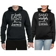 thumbnail image 2 of Wild Bobby, We Finish Each Others Sandwiches His and Hers Matching Couples Hoodies, Black, Mens L-Womens 3XL, 2 of 3