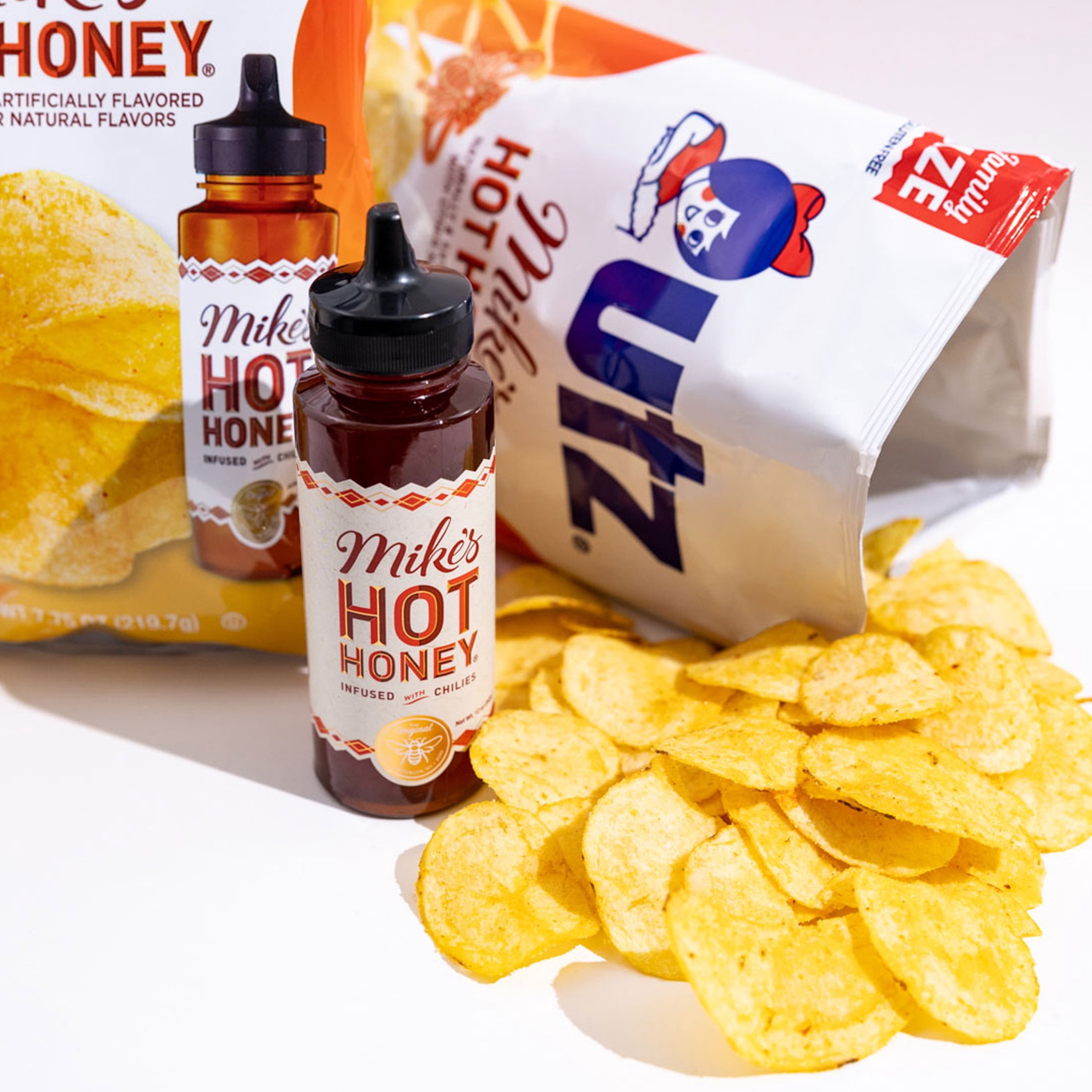 Utz, Hot Honey, Potato Chips, 2.625 oz Bag