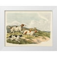 thumbnail image 3 of Henry Thomas Alken 4x14 White Modern Wood Framed Wall Art Titled - Running Hounds, 1817, 3 of 5