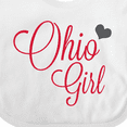 thumbnail image 4 of Inktastic Ohio Girl Boys or Girls Baby Bib, 4 of 4