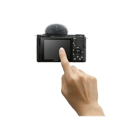 Sony - Alpha ZV-E10 Kit Mirrorless Vlog Camera with 16-50mm Lens - Black