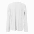 thumbnail image 5 of Towmus Women Long Sleeve T Shirts Crewneck Fall Breathable Casual Tunic Tops Solid Color Basics Tees, 5 of 5