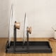 thumbnail image 5 of Estante para Tapas, Estante para Cubiertas Ollas, Organizador Tapas para Sartenes, Soporte para Cucharas, Estante Organizador para Gabinetes, Soporte para Tapas Ollas, Utensilio B, 5 of 5