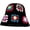 Black, variant on Retro Beanie for Women Cap Graphic Flowers Y2k Hats Warm Crochet Bucket Hat Knitted Wool Winter Beanies