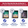 thumbnail image 2 of BMOUO Case for iPad 9.7 2018/2017/iPad Air 2-Built-in Screen Protector 360 Rotating Stand & Hand & Shoulder Strap Kids Case for iPad 9.7 Inch 2018 (6th Generation)/2017 (5th Gen)/Air 2, Colorful, 2 of 8