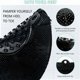 thumbnail image 5 of Cepillo grande para pies de ducha, cepillo de silicona para pies con ventosas antideslizantes, limpia, exfolia, circulación de pies y alivia los pies cansados (negro), 5 of 5