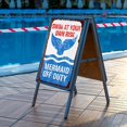 thumbnail image 3 of Swim At Your Own Risk Pool Sign Vintage for Swimming Pool Beach Decor Safety, 3 of 7