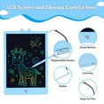 thumbnail image 3 of MAGOTAN 10 Inch LCD Drawing Tablet for Kids Toddler Drawing Doodle Pad Educational Toys Boys Girls Birthday Gifts, Blue, 3 of 7