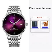 Poedagar Top Brand Luxury Men Watch Waterproof Luminous Stainless Steel Watches Sport Quartz Clock Mens Date Business Wristwatch - Quartz Wristwatches