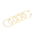 thumbnail image 1 of Plastic Binder Rings,160Pcs Binder Rings PE Ring Clips Plastic Key Rings Reliable and Durable, 1 of 14