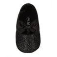 thumbnail image 4 of Jelly Beans Isla New Baby Girl Glitter Mary Jane Elastic Bow Ballerina Flat, 4 of 5