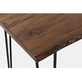 thumbnail image 6 of Nature's Edge 52'' Modern Solid Wood Live Edge Counter Height Dining Table, 6 of 7