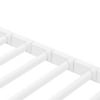 Your Zone Kids' Metal Platform Bed Frame, Twin Size, White