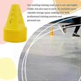 thumbnail image 3 of 10 conos de señalización para entrenamiento de patinaje, portátiles y multifuncionales, ideales para patinaje, bloqueos viales y entrenamiento de fútbol., 3 of 5