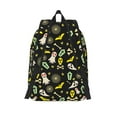 thumbnail image 3 of Naloa cartoon Skull spider web Print Durable Canvas College Rucksack,Laptop Excursion Backpack,Travel Notebook School Backpack,Bookbag For Men Women, 3 of 5