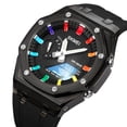 thumbnail image 2 of SKMEI Dual Display Digital Watch with 50M Waterproof, World Time, Backlight, Daily Alarms, Countdown Timer, and Date Display for Enhanced Time Management., 2 of 7