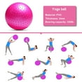 thumbnail image 6 of Thickened Anti-Burst Yoga Stability Balance Ball 65cm, 6 of 12