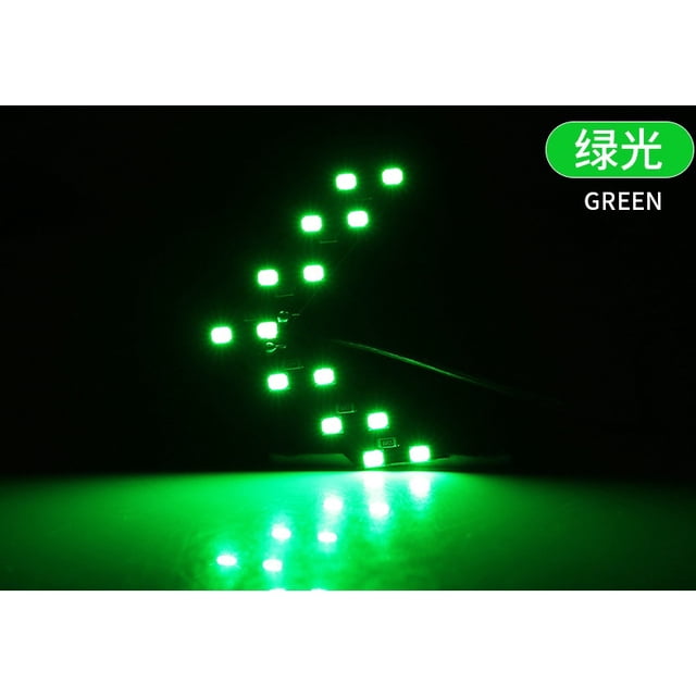 14smd led panel De Flecha Para Coche Retrovisor Espejo Señal De Giro Luz Del De Visión Trasera dc 12v huangjie unisex