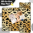 thumbnail image 4 of Gold and Black Of Leopard Print Toddler Nap Mats for Kids Preschool,Sleeping Mat Bag or Kids,Toddler Sleeping Bag,Toddler Nap Mat or Daycare, 4 of 6