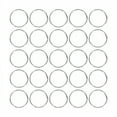 thumbnail image 7 of DESIGNICE 400Pcs Key Rings Metal Small Key Rings Diy Keychain Rings Metal Round Key Rings O-Shaped Rings, 7 of 7