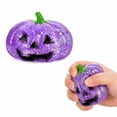 thumbnail image 5 of UALSRZL Halloween Pumpkin Squeeze Toys, Slow Rise Glitter Dumpling Squishies, Cute Pumpkins Stress Ball Gifts for Adults Anxiety Relief Office, Purple, 5 of 7