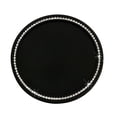 thumbnail image 1 of Soporte de taza de coches Coster Bling Round Anti-Skidding Aislamiento de calor Rhinestone Incrustado Exquisito Exquisito Multifuncional Mats Mats Rhinestone blanco Eigraketly  HA059469-01, 1 of 6