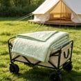 thumbnail image 4 of Bomd Cooling Blanket for Hot Sleepers Twin Size, Cooling Comfort Throw, Cold Blankets for Night Sweats Sleeping, Ultra-Cool Lightweight Breathable Summer Blanket for Bed,60" x 80"Army Green, 4 of 6