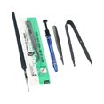 thumbnail image 1 of tredstone 5Pcs Mechanical Keyboard Switch Lube Brushes Tool Kit for Stabilizer black, 1 of 7