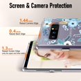 thumbnail image 5 of Case for Samsung Galaxy Note 8, Clear Floral Pattern Designed Shockproof Protective Phone Case, Thin Cover for Samsung Galaxy Note 8, 5 of 13