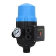 thumbnail image 2 of Controlador automático de presión de bomba con manómetro, interruptor de control electrónico de bomba de agua, 220-240 V, 2 of 14