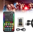 thumbnail image 2 of Handheld Microphone Voice Changer Mobile Phone Computer Sound Card Sounder Game Outdoor Karaoke Recording Sounder, 2 of 6