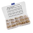 thumbnail image 3 of MasteelfCA 450 Pcs M2-M4 Écrou en Laiton Kit de Classification Rond (Doré), 3 of 7