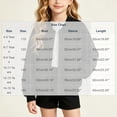 thumbnail image 4 of WAVSUF Girls Bomber Jacket, with Pockets Windproof Long Sleeve Fall Casual Baseball Jackets Black 7-8, 4 of 6