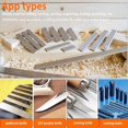 thumbnail image 4 of HUGFEGWE HSS Lathe Tool Bit 8mm x 10mm x 200mm Square Lathe Turning Tool Blanks High Speed Steel Rectangular Fly Cutter Mill Blank 1pcs CJB91-23169, 4 of 6