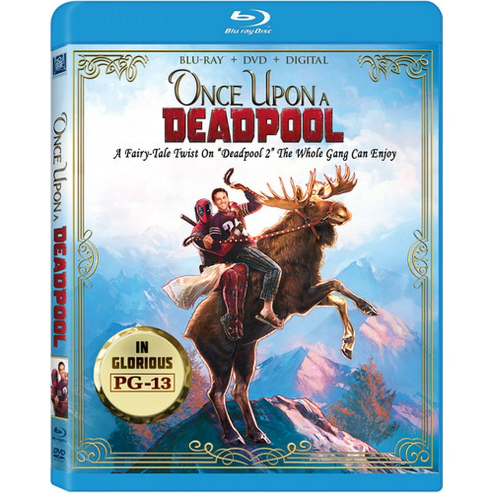 Deadpool 2 Once Upon A Deadpool (Bluray + DVD + Digital Copy