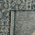thumbnail image 6 of SAFAVIEH Courtyard Avi Traditional Indoor/Outdoor Area Rug, 2' x 3'7", Light Grey/Teal, 6 of 10