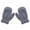 Light grey, variant on nvzhuang Baby Knitted Solid Color Gloves Warm Skin Friendly Fashionable and Comfortable Mittens