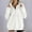 White, variant on Antqov Sweatshirt for Women, Pullover Solid Color Lapel Quarter Zip Tops, Outdoor Fitness Running Trendy Casual Shirts