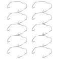thumbnail image 3 of Miangastore Drywall Clips Repair Silver 10Pcs 1.5X1.3X0.04In Business Owners, 3 of 9